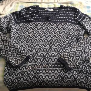 Blue Christmas sweater